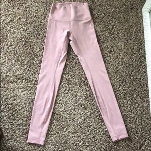 Pink tie dye lululemons